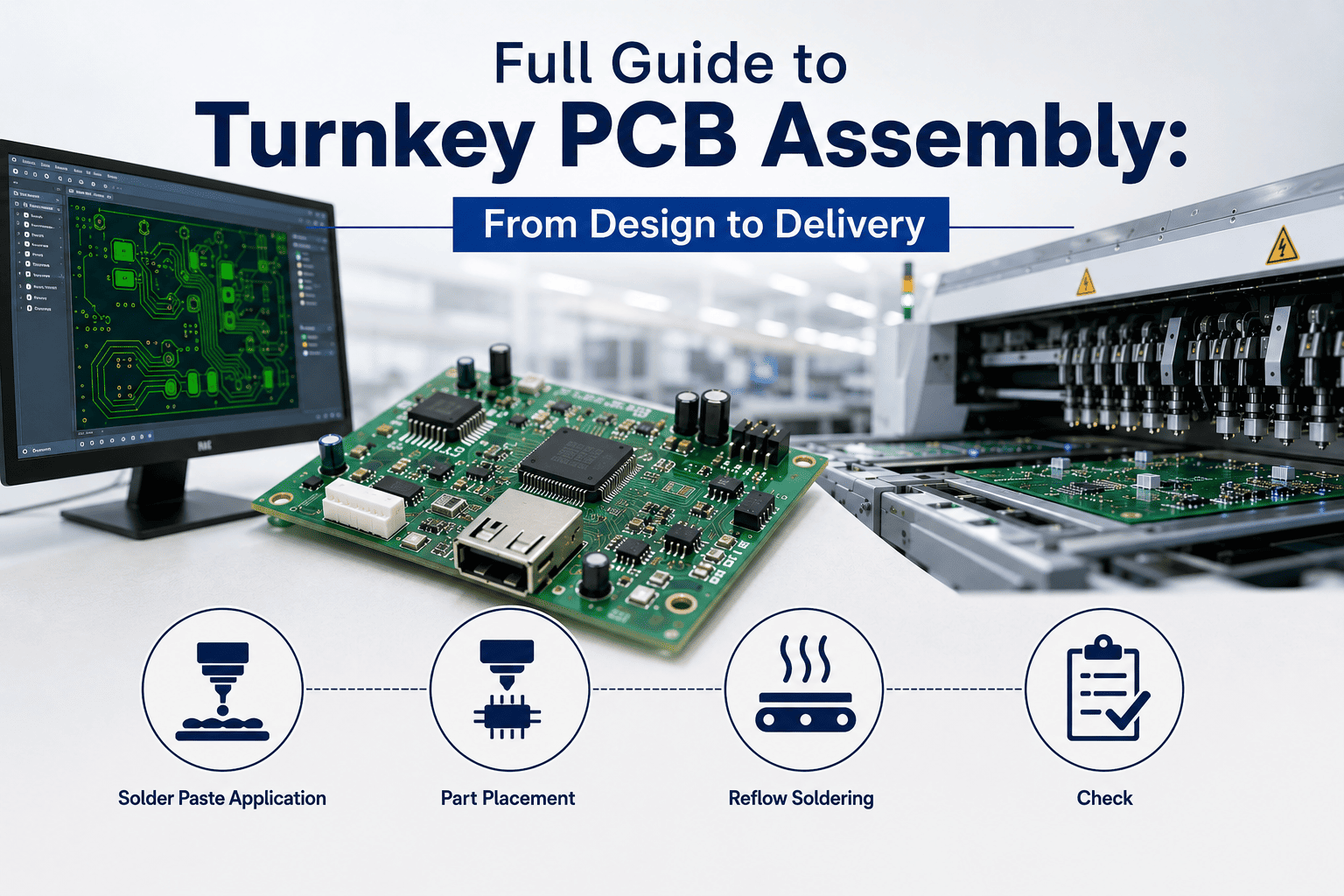 Full Guide to Turnkey PCB Assembly: From Design to Delivery